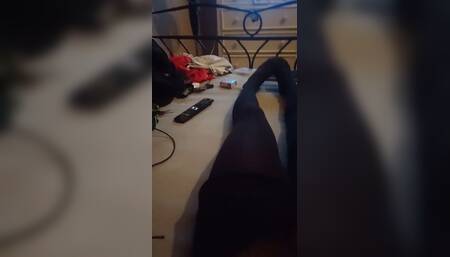 Sissyboy Have Fun with Gfs Vibrator