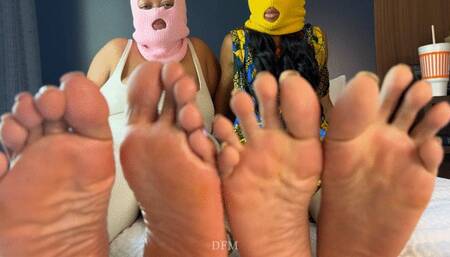 “Double the soles double the wrinkles”