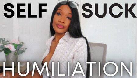 Self Suck Humiliation