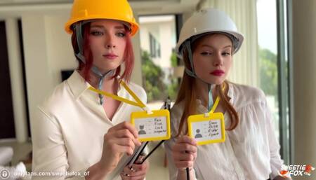 Sex inspection from Sweetie Fox and Diana Rider