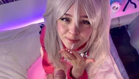 Sweet Alice swallowed sweet cum