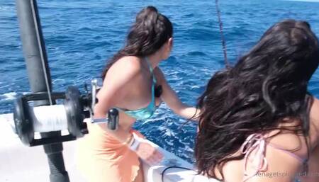 Emily Rinaudo - Fishing Gone Wild With Lena The Plug