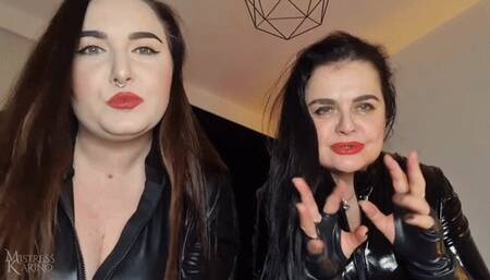 Dominatrix Dinah and I got tickling punishment for you POV - [FHD MOV] | Mistress Karino