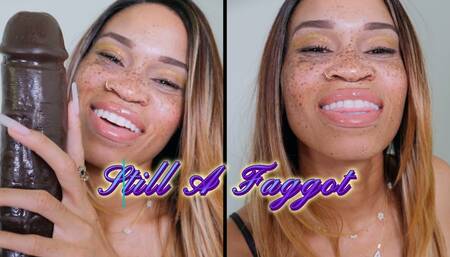 Still A Faggot- Ebony Femdom Goddess Rosie Reed Make Me Bi Faggot Mind Fuck Brainwashing- 1080p HD