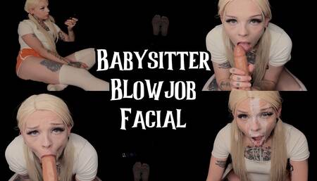 Babysitter Blowjob Facial