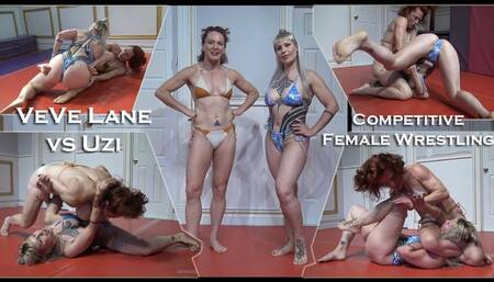 VeVe vs Uzi: Competitive Female Wrestling (Sept 2024)