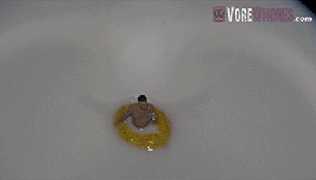 Breakfast Bonus Unaware Giantess 4K UHD Vore