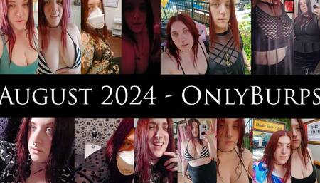 August 2024 - OnlyBurps Compilation - Outdoors Burping in Bikini Bathing Suits in Texas Heat