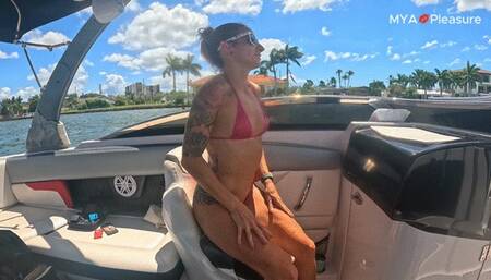 MYA Pees On The Boat