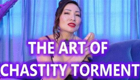 The Art of Chastity Torment - Mz Kim Asian Goddess Cum In Chastity Training Male Orgasm Control Cock Tease And Denial