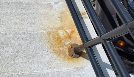 Tempest walking to post office