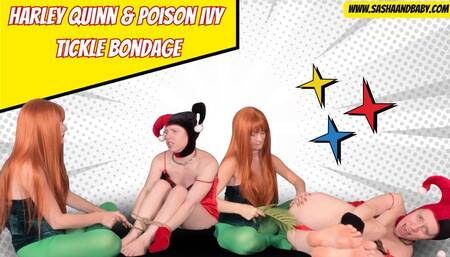 Harley Quinn & Poison Ivy Tickling & Bondage