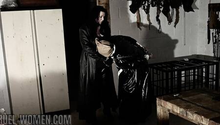 Hunted and Caged Part 10 - Prisoner to sissy Transformation 4 with Anna List **wmv**