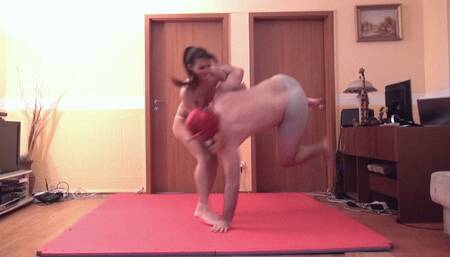 OLIVIA - The Loser Neighbor - Mixed Wrestling Domination REMASTERED