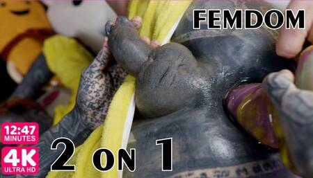 Cosplay Anal Fisting Fun with Miss Flora and Lily Lu (4K MOV)