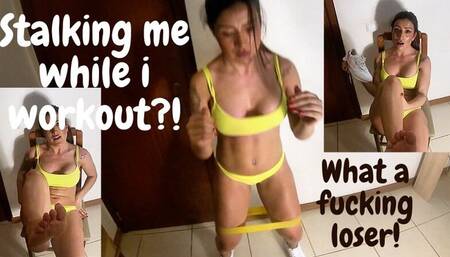 FEET POV HUMILIATION TO MY CHASER