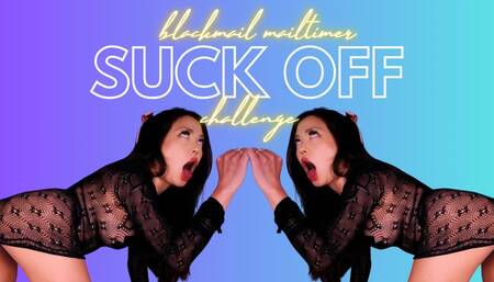Blackmail Mailtimer Suck Off Challenge