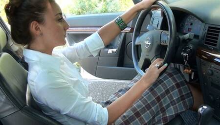 Revving In Knee Length Skirt HD-720