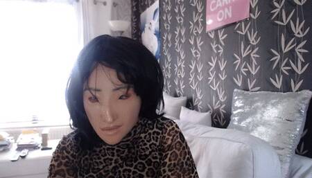 British Spy now in her Chinese Woman face approach her Target and viciously throttle her Target with a Countdown