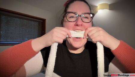 Lacey - Self Gag
