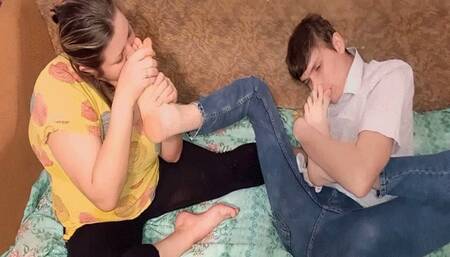 Passion for his feet MP4