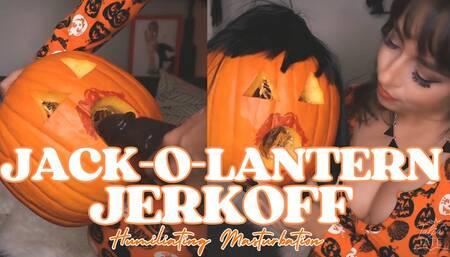 Jack-O-Lantern Jerk-Off Humiliating Masturbation Encouragement