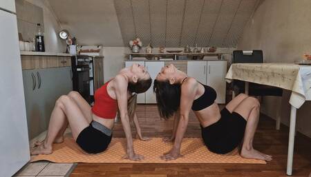 Yoga Neck Seduction-wmv