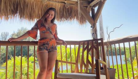 Tiki Hut Outdoor JOI and â€œPOVâ€ FuckÂ 