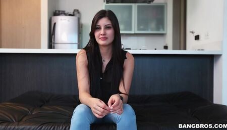 Twenty Year Old Colombian Babe Gets Properly Fucked