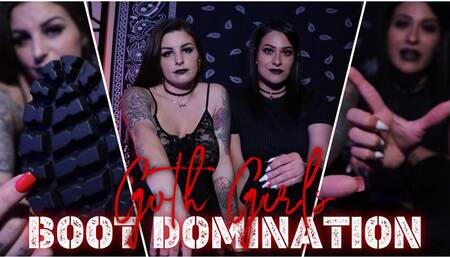 Goth Girls Boot Domination