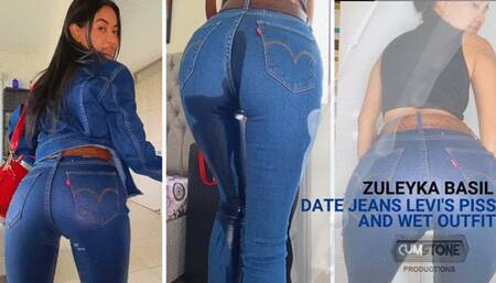 Date jeans levis piss and wet outfit - Zuleyka