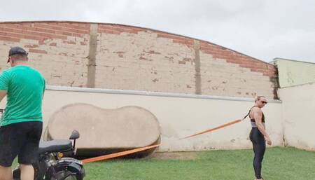 I can tow a motorcycle!