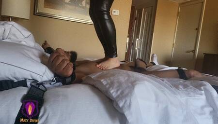 Jules gets tied up and DOMINATED