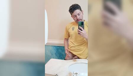 Showing off Inside the Church Bathroom