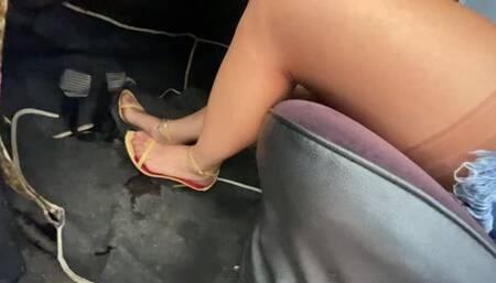 Jarlyn runs out of braces while driving to the birthday party