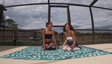 Exploring Their Bondage Fetish with Mya and Nathalia