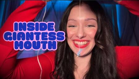 Giantess and Gentle Mouth Play