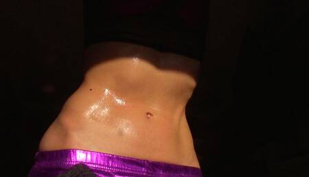 Oily, Sunny Belly Button JOI