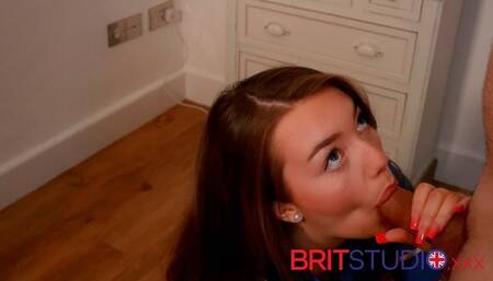 Teen Nurse Shows Off Her Oral Skills