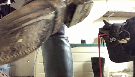 Look At The State of My Riding Boots