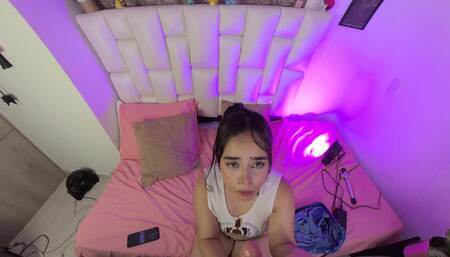 VR POV: Sucking My Crush Cock