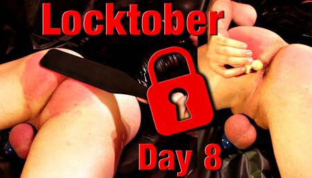 Locktober Day 8 - Spanking and Figging
