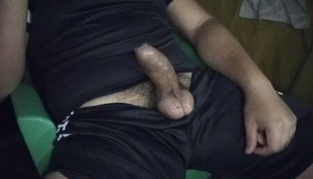 Chubby Guy Having His Best Cumshot