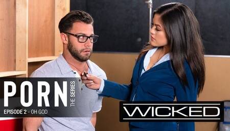 Religious Student Seduced by former Pornstar at Anti Porn PSA Filming