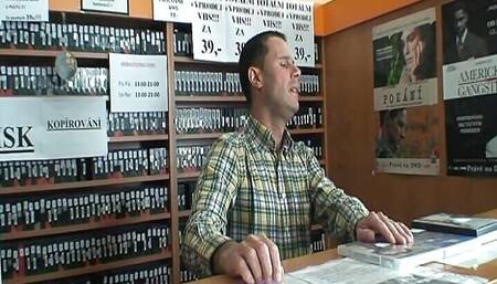 This Blonde Darling Loves to Fuck in the Library