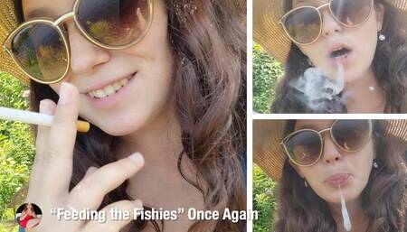 Feeding the Fishies My Lovely Ashes