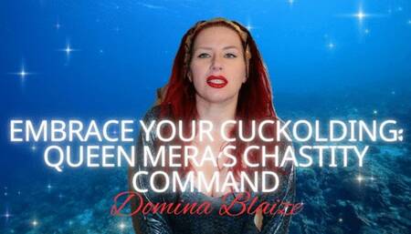 Embrace Your Cuckolding: Queen Mera's Chastity Command