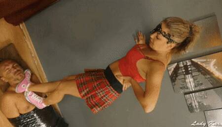 Worse Than a Pig - Extreme Humiliating Foot Gagging (1080 HD)