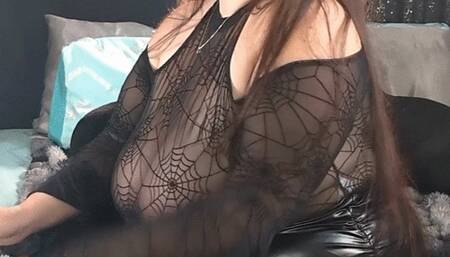 Goth Girl Smoking JOI