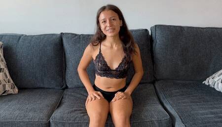 18 Year Old Amateur With Braces First Rough Face Fuck